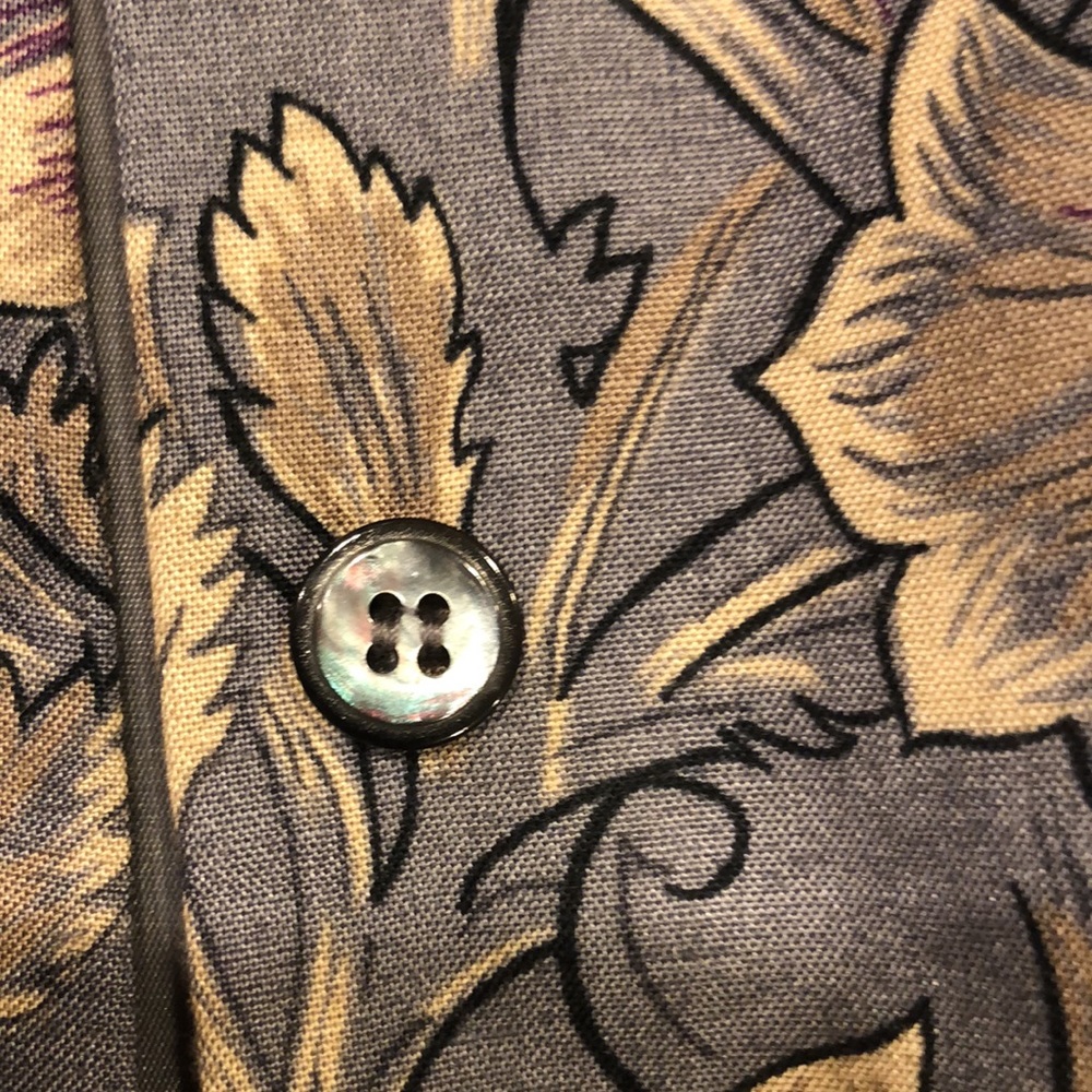 Joan Sparks vintage dress with leather & suede - Picture 5 of 10